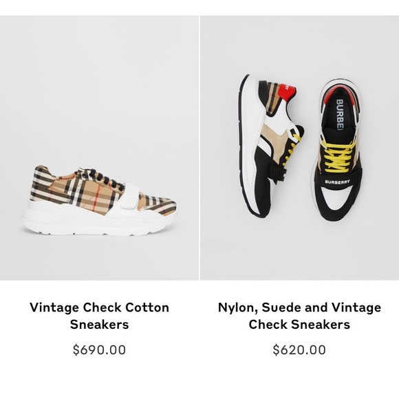 Burberry sneakers. - Picture 10 of 10